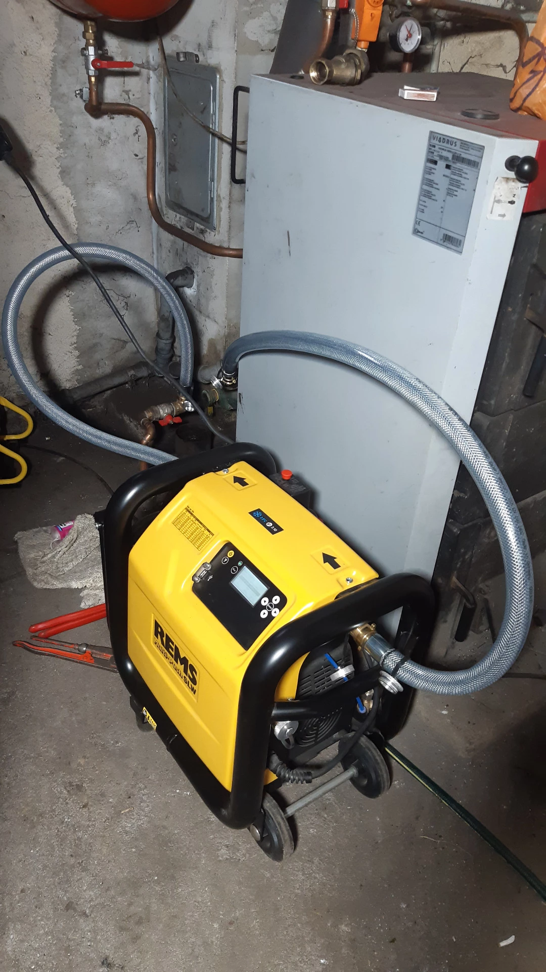 Čištění potrubí